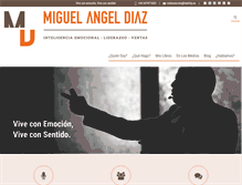 Tablet Screenshot of miguelangeldiaz.net